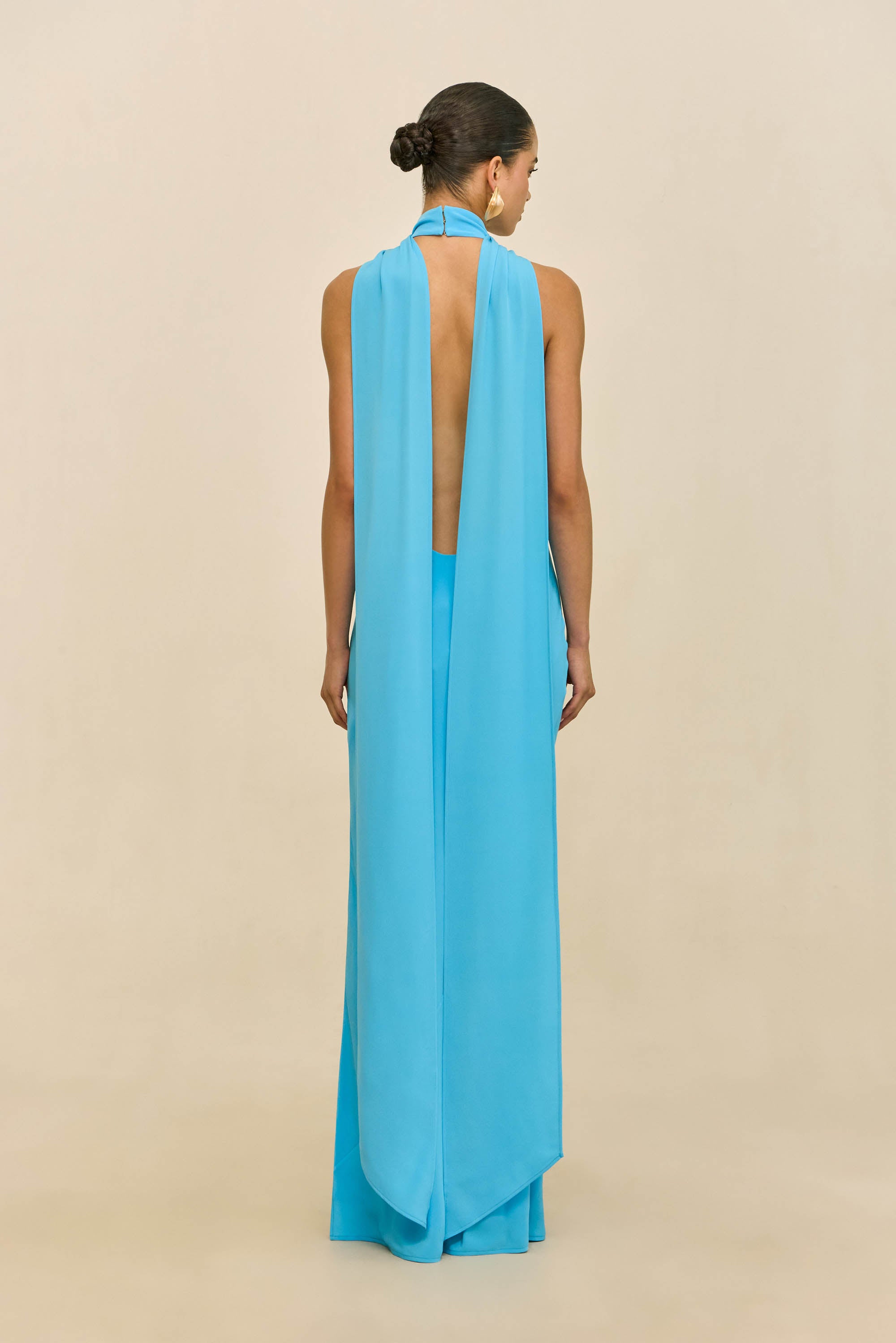 Cult Gaia Doe Dress in Blue