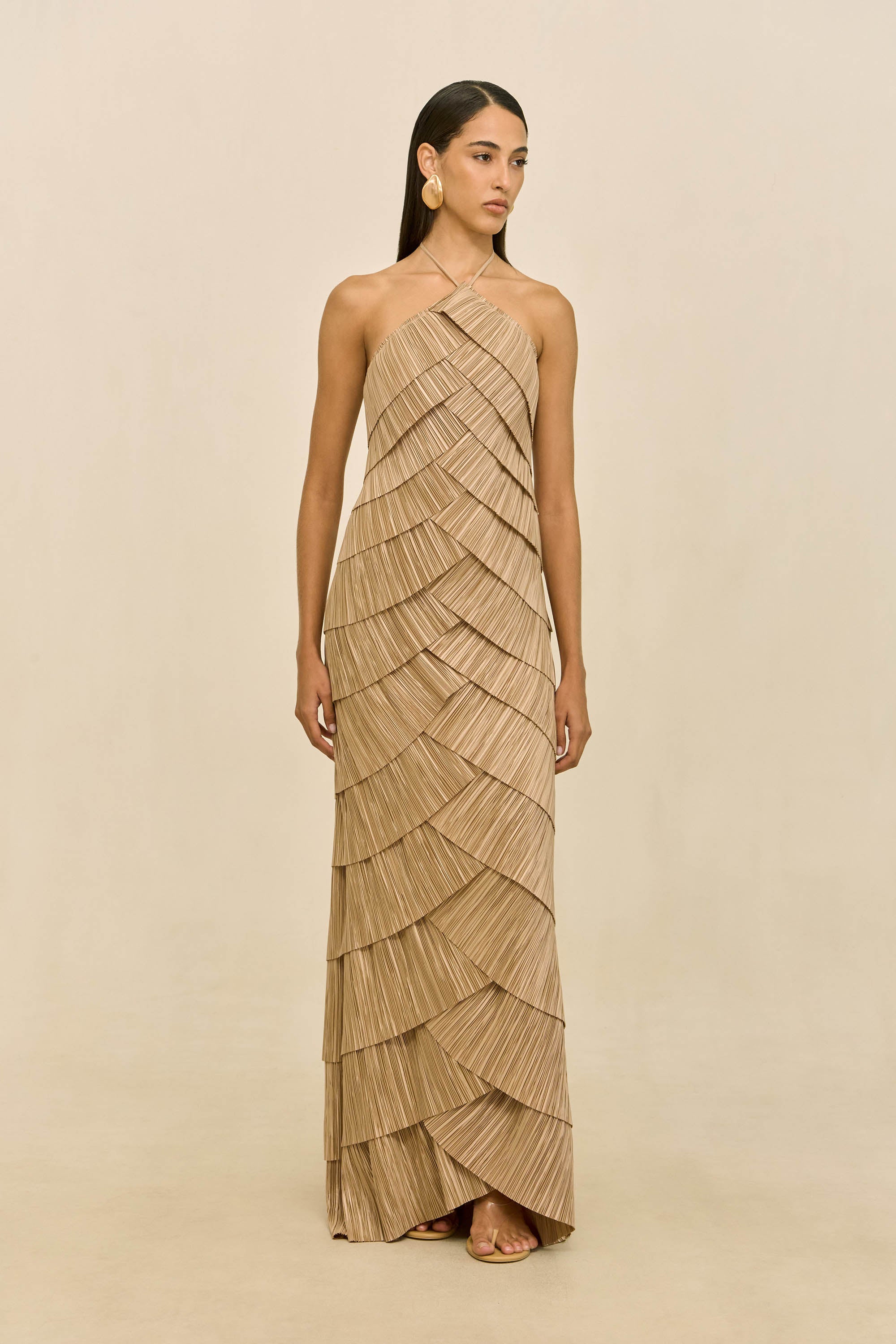 MARSLA DRESS - SESAME