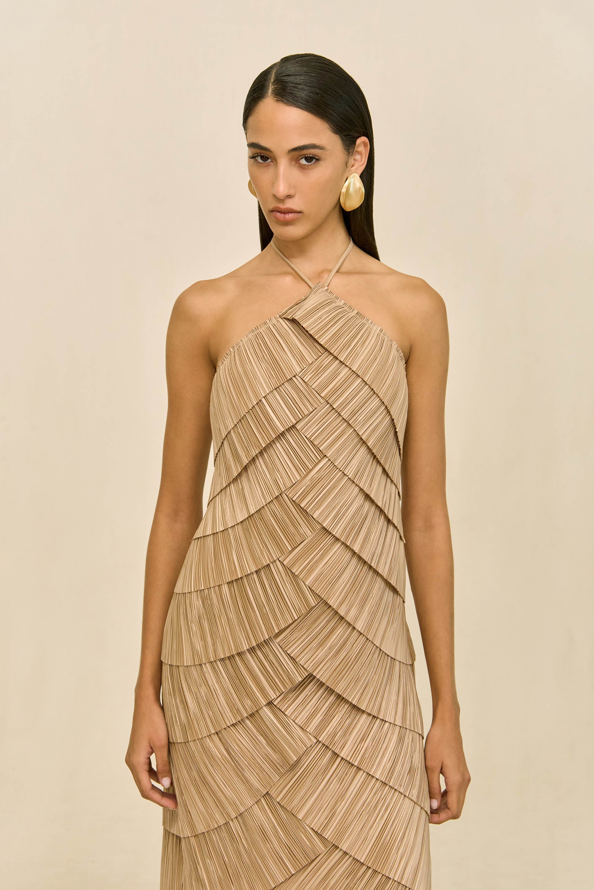 MARSLA DRESS - SESAME
