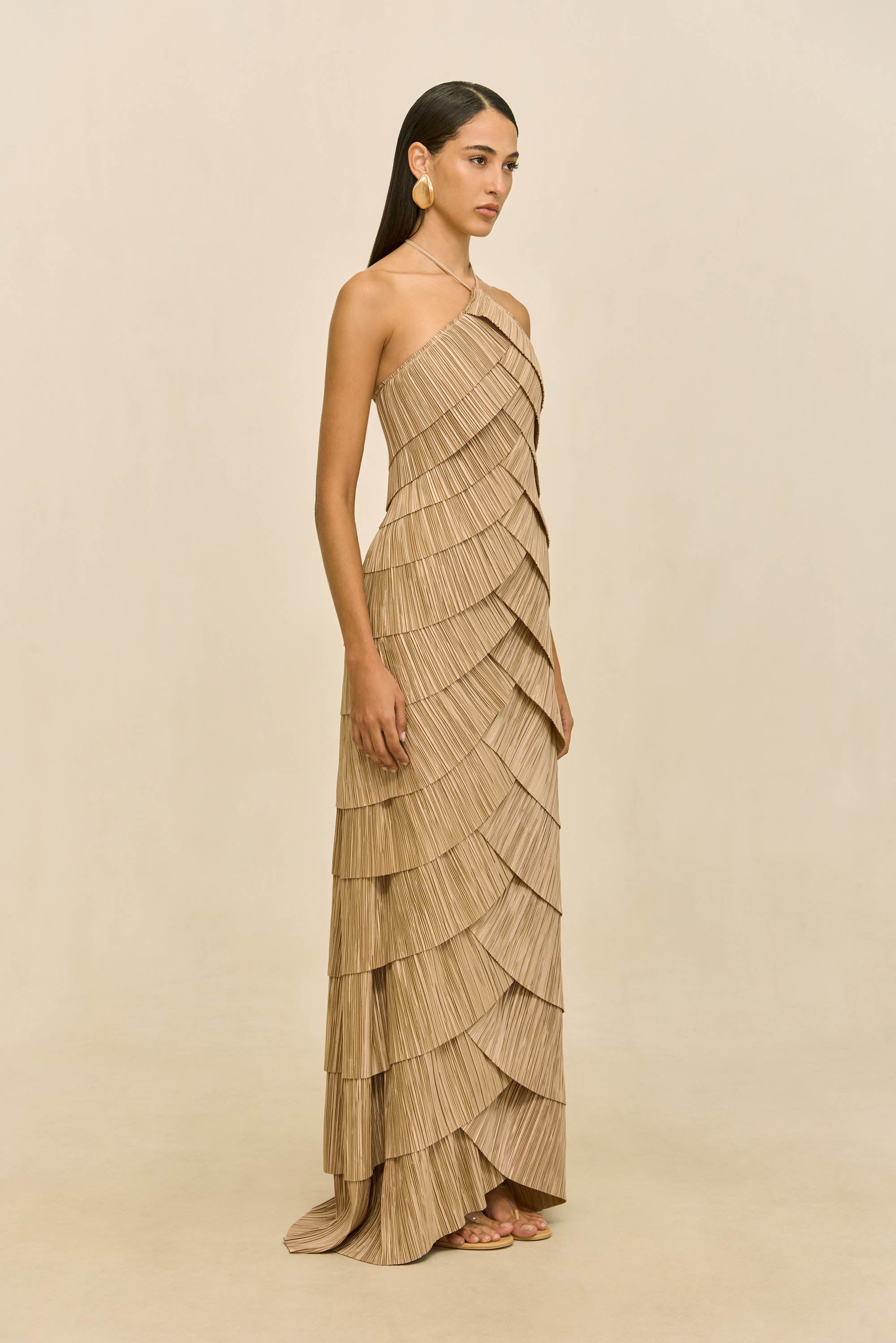 MARSLA DRESS - SESAME