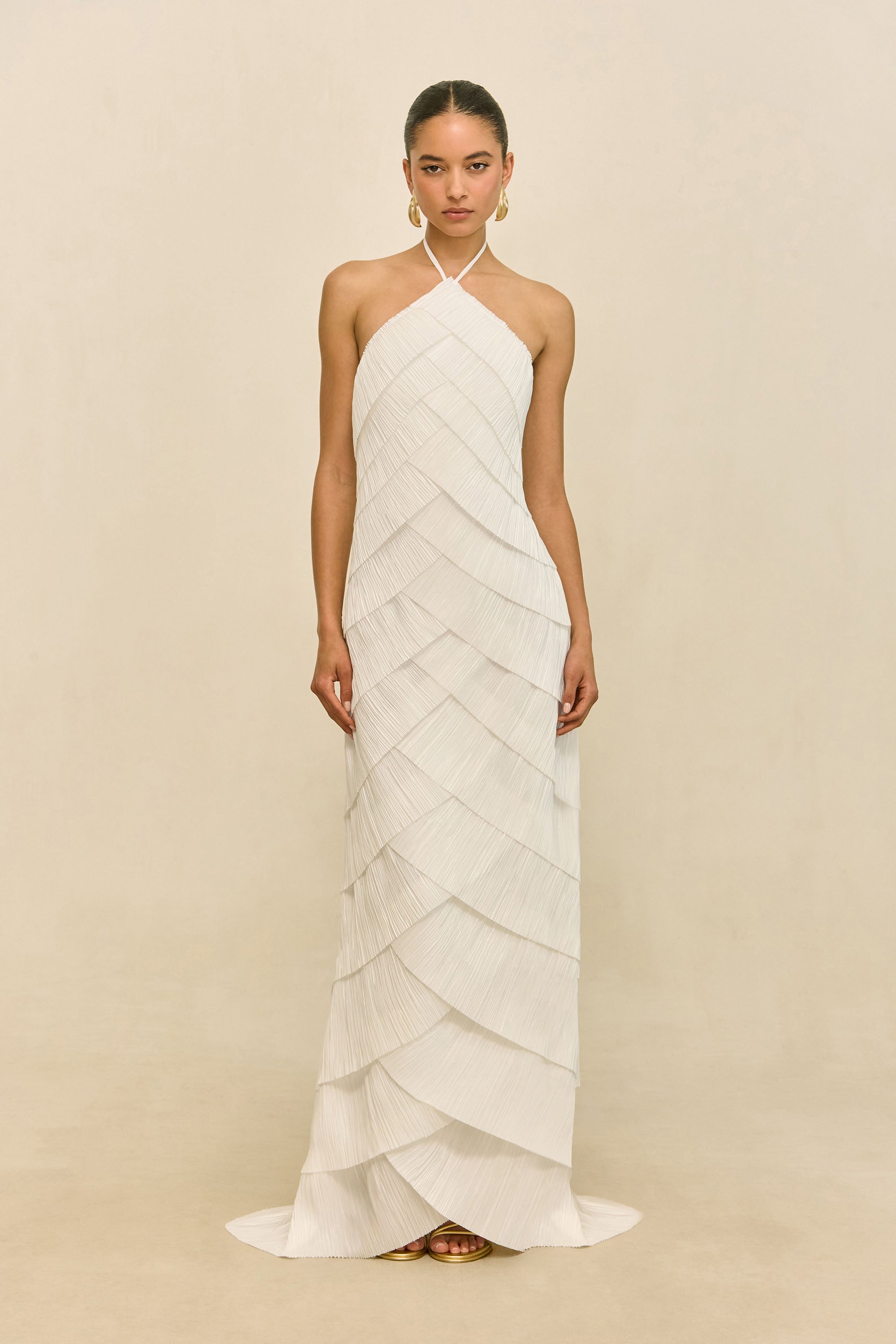 MARSLA GOWN - OFF WHITE
