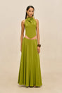 CYRENE SKIRT - CHIVE