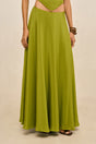 CYRENE SKIRT - CHIVE