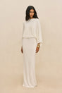 PALLANA GOWN - OFF WHITE