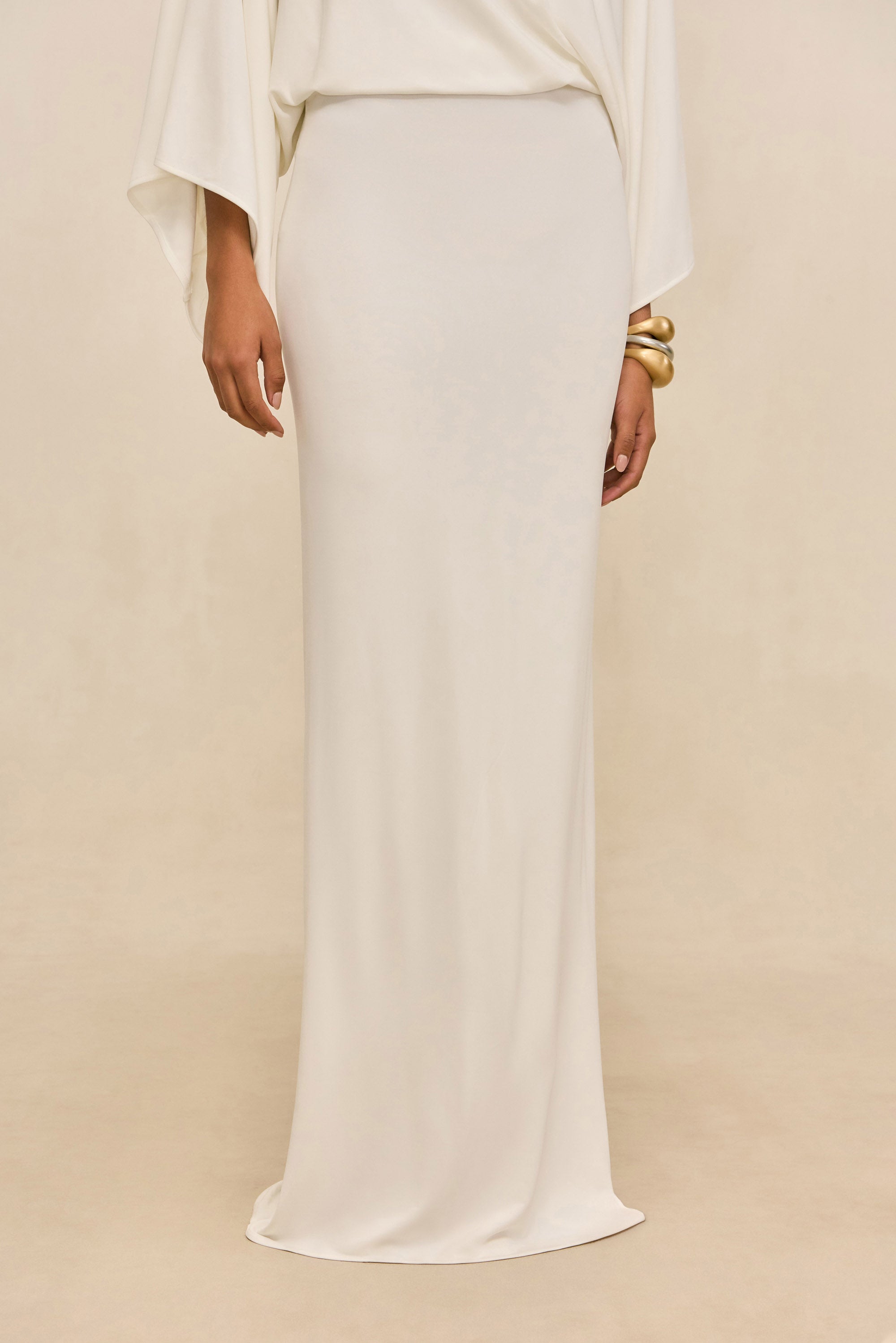 PALLANA GOWN - OFF WHITE