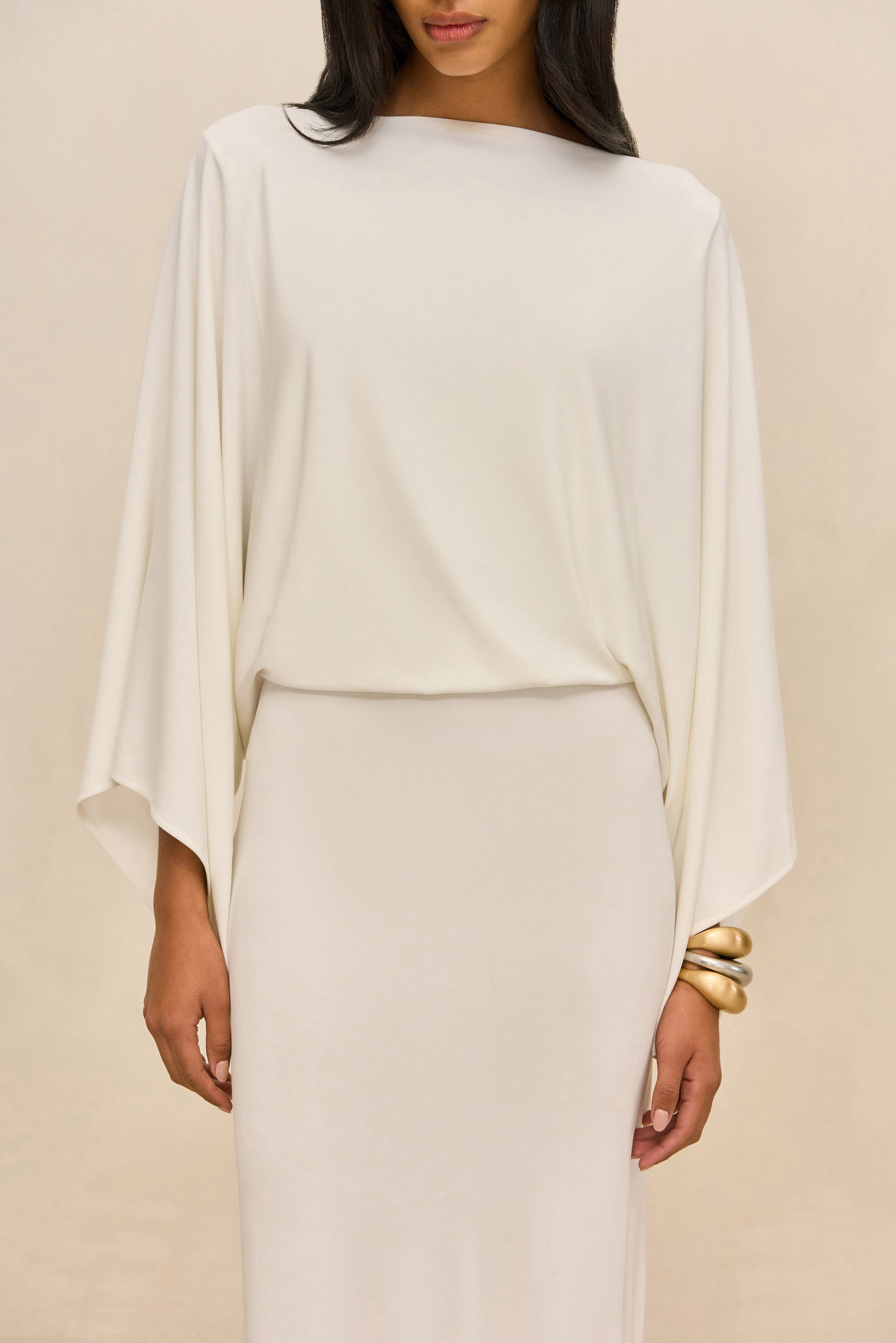 PALLANA GOWN - OFF WHITE