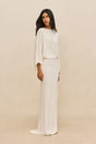 PALLANA GOWN - OFF WHITE