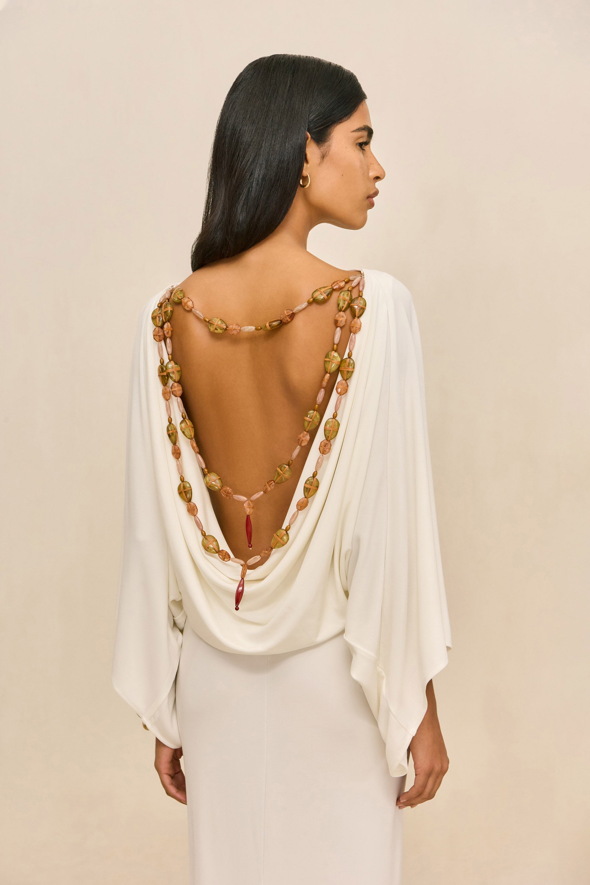 PALLANA GOWN - OFF WHITE