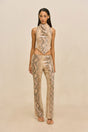 DIONEA TOP - FADED PYTHON