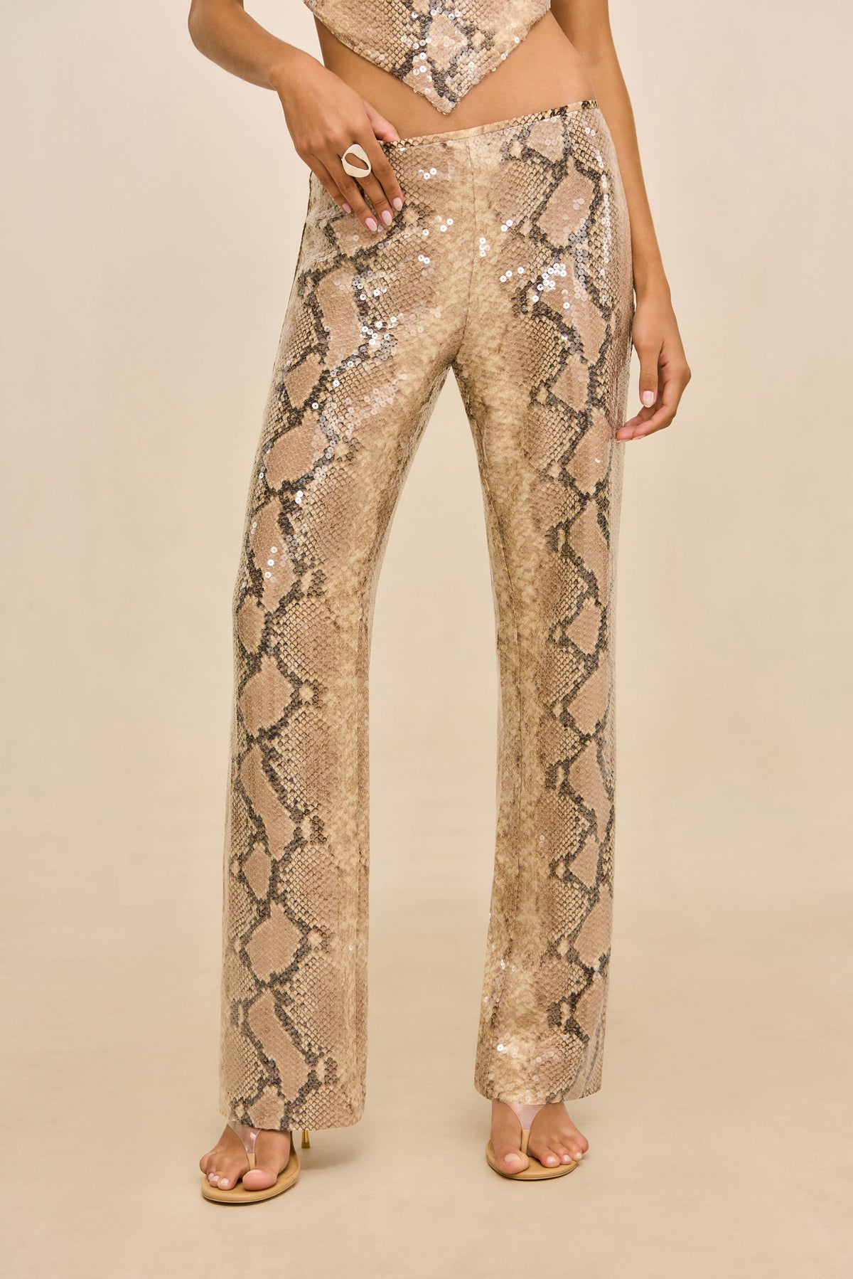 ZEVA PANT - FADED PYTHON