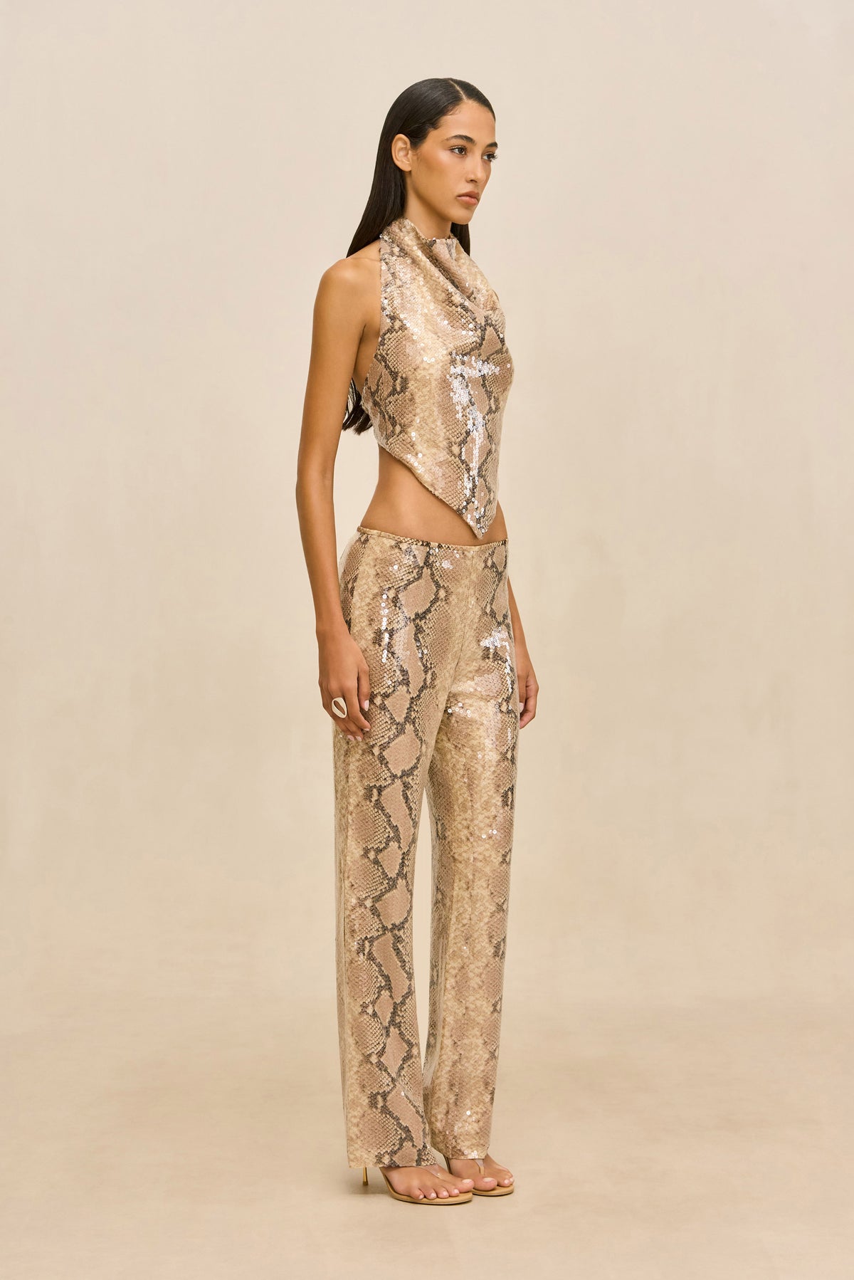 DIONEA TOP - FADED PYTHON