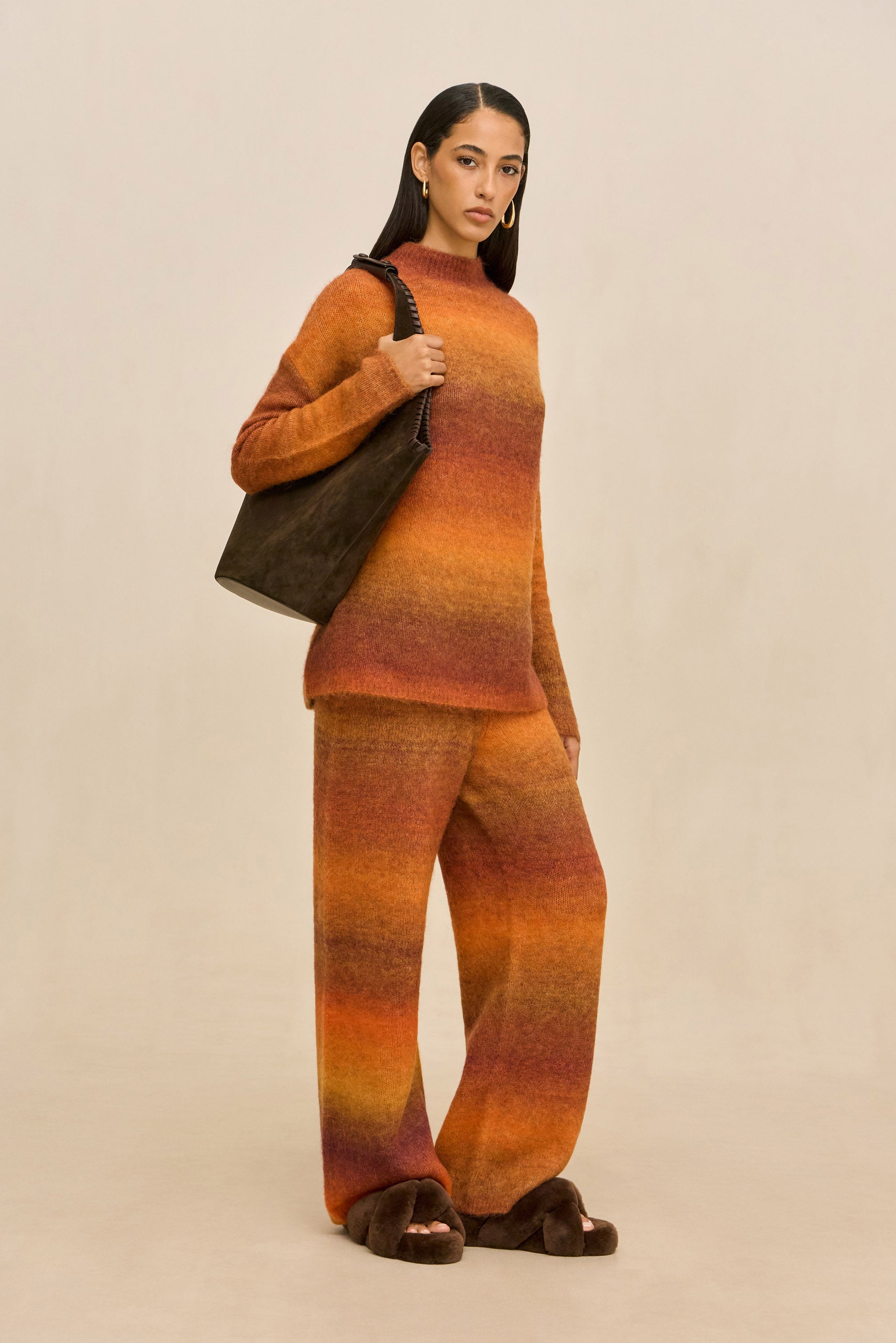 LINNET PANT - PEPPER OMBRE