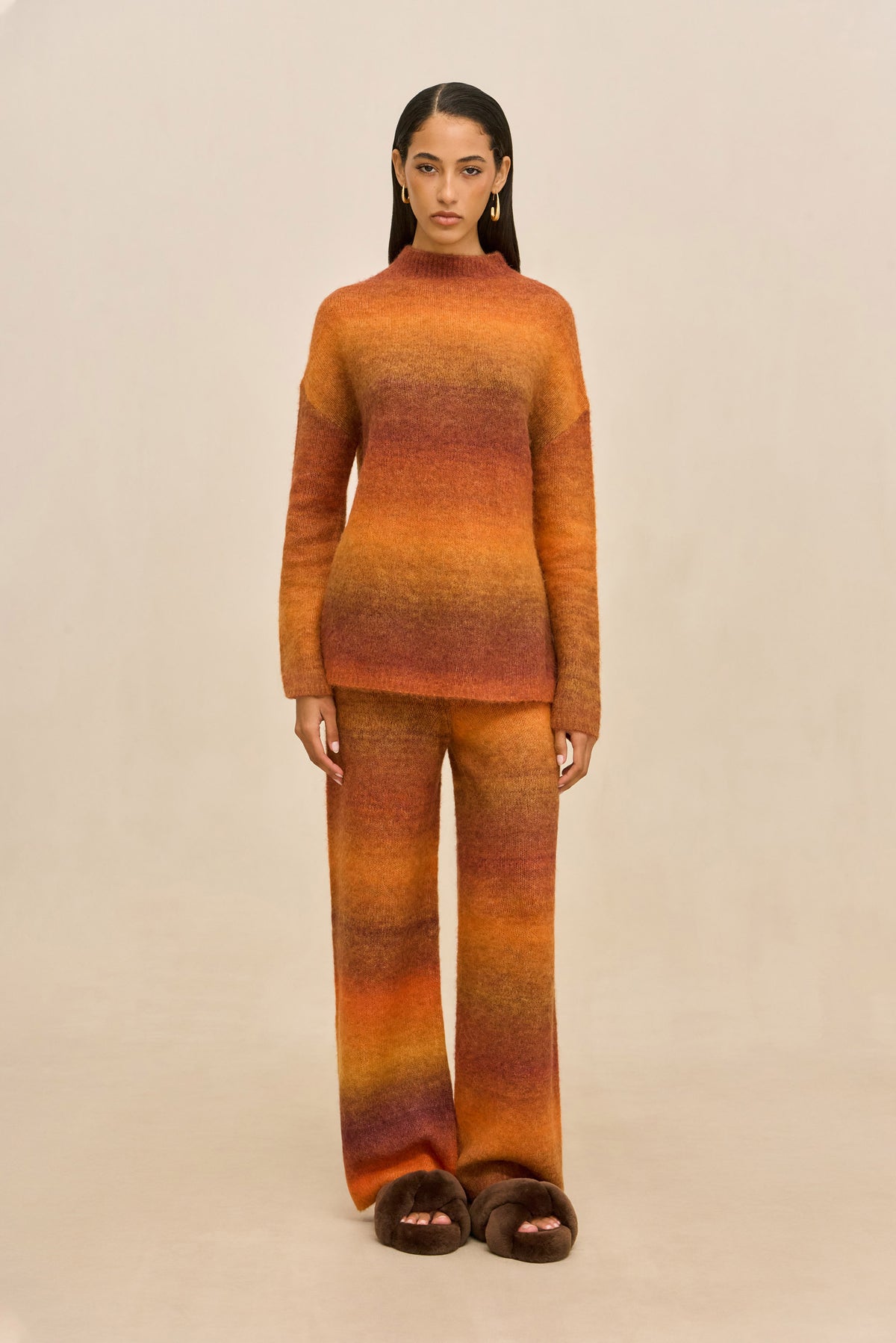CALANDRA SWEATER - PEPPER OMBRE