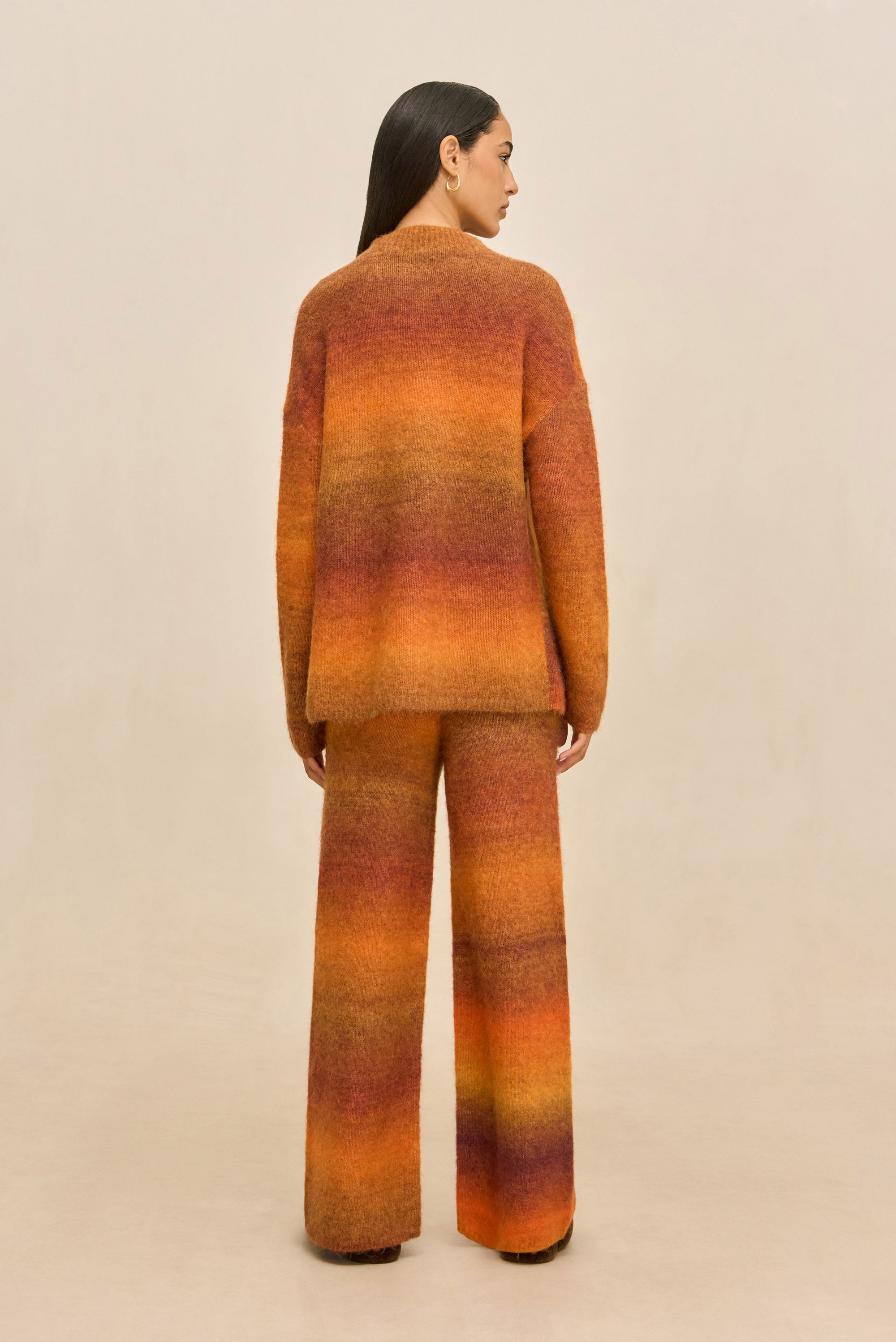 CALANDRA SWEATER - PEPPER OMBRE