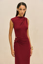 IZOLA GOWN - WINTER PLUM
