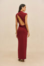 IZOLA GOWN - WINTER PLUM