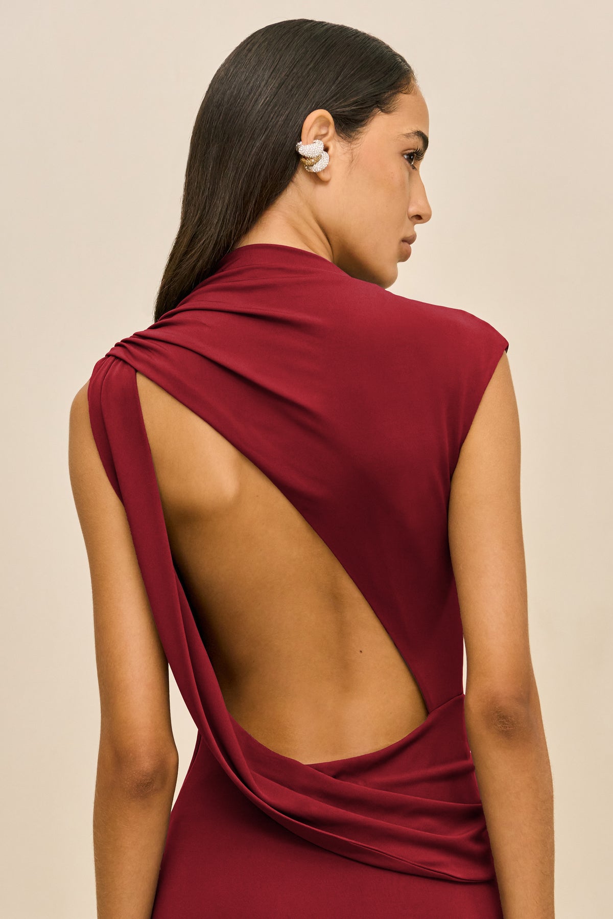 IZOLA GOWN - WINTER PLUM