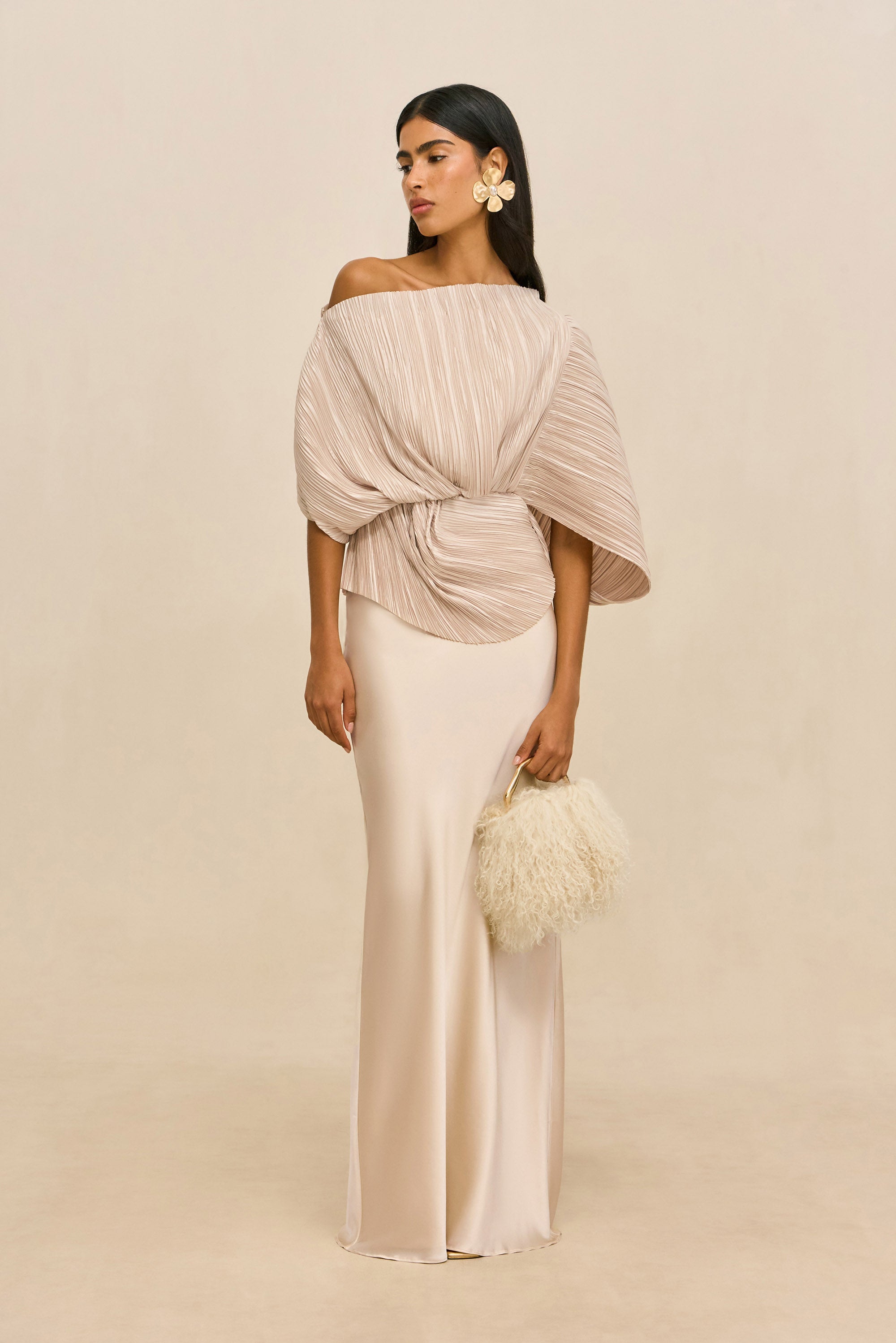 CHANTEL SKIRT - DOVE