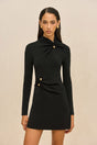 KADIA KNIT DRESS - BLACK