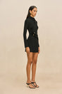 KADIA KNIT DRESS - BLACK