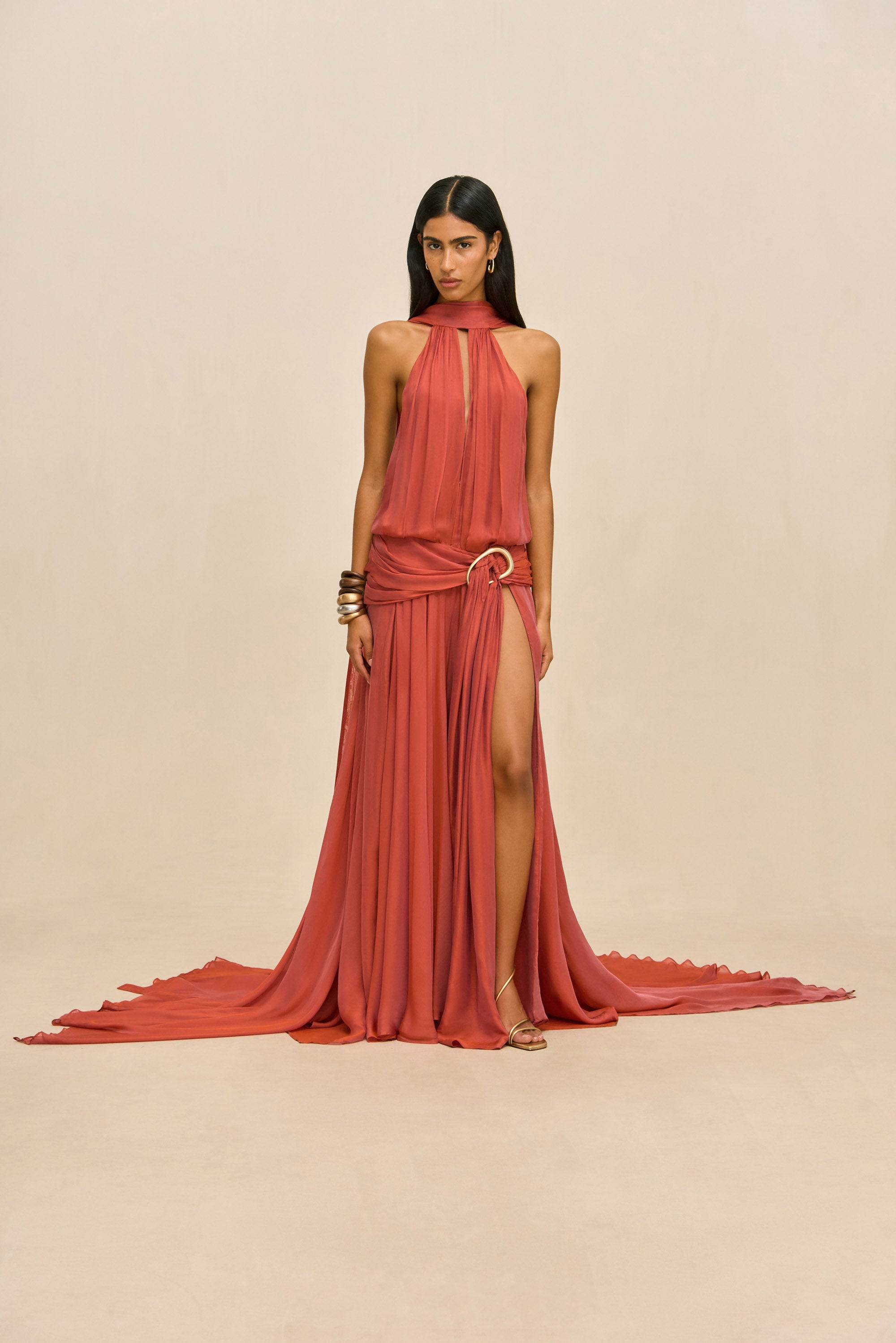 OPHALIA GOWN - PEPPER
