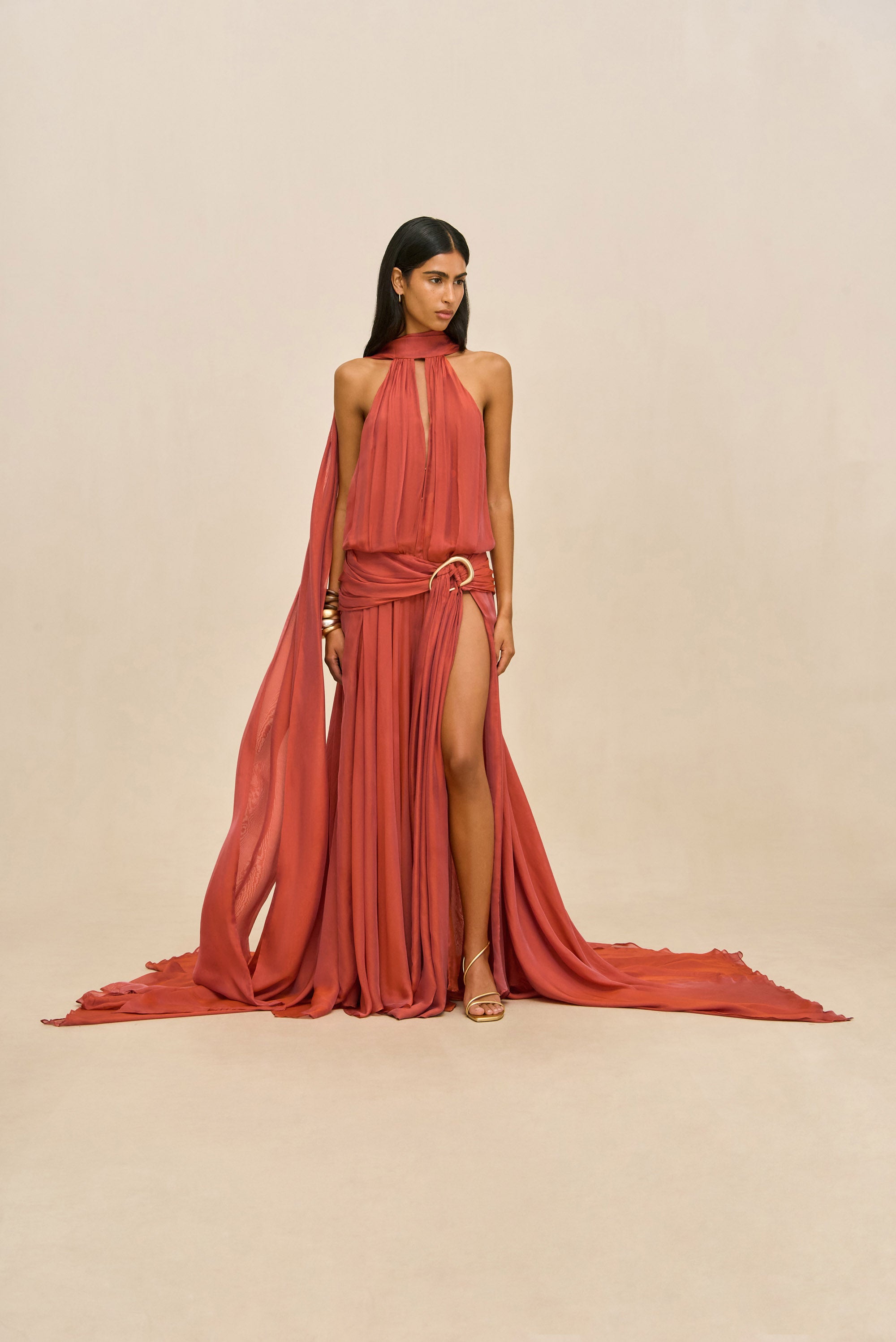 OPHALIA GOWN - PEPPER