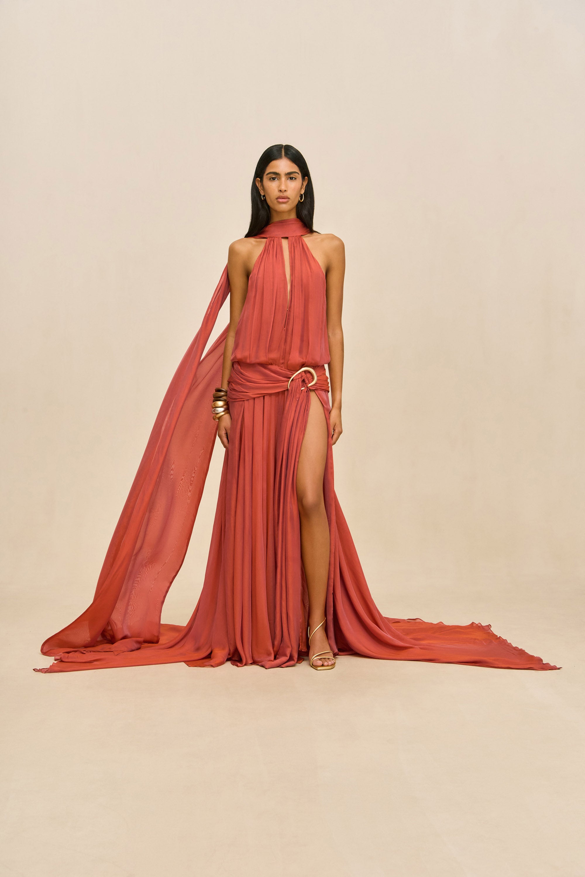 OPHALIA GOWN - PEPPER