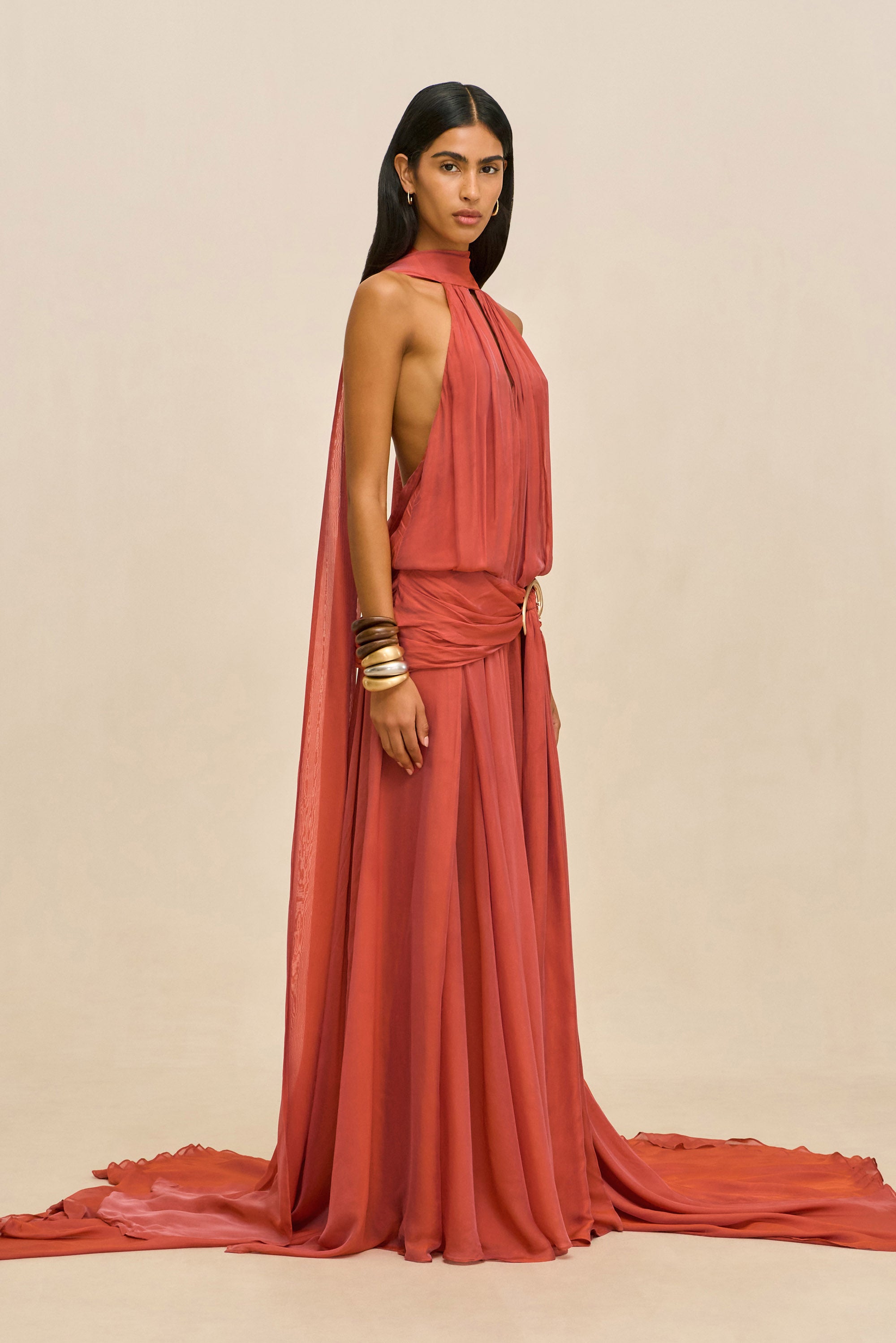 OPHALIA GOWN - PEPPER