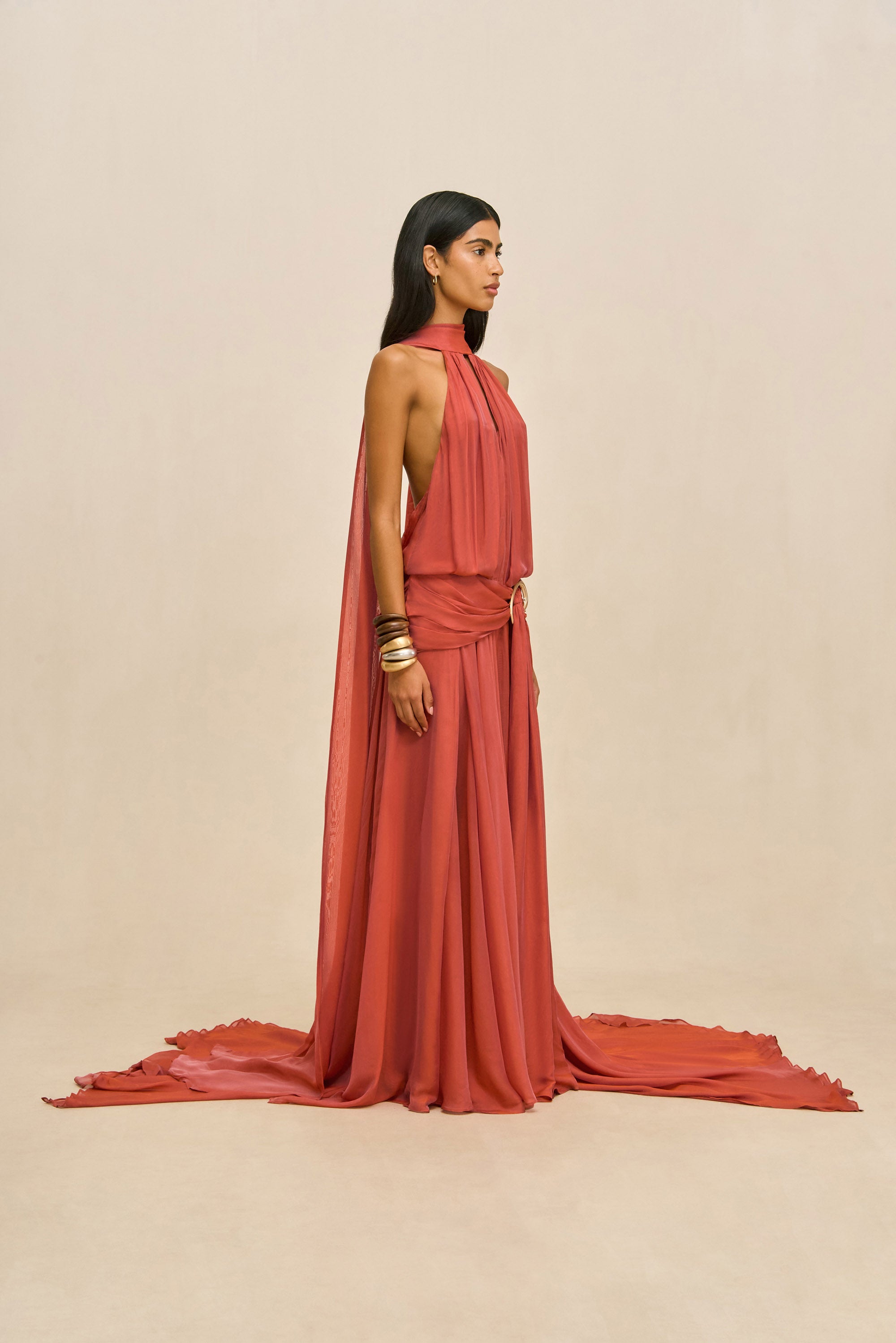 OPHALIA GOWN - PEPPER