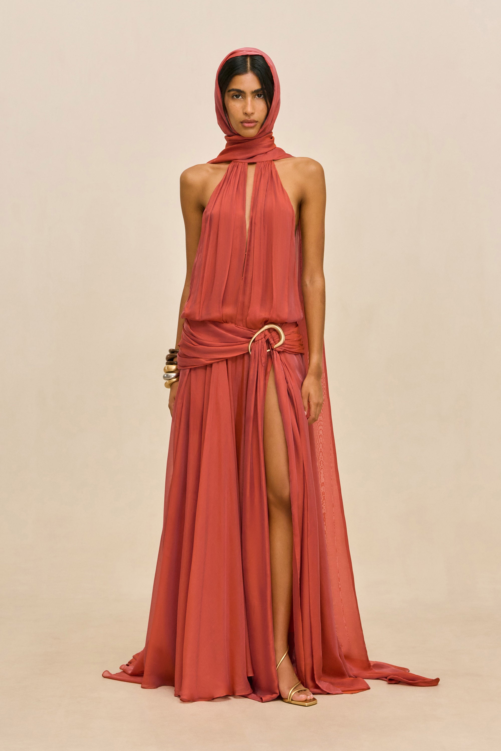 OPHALIA GOWN - PEPPER