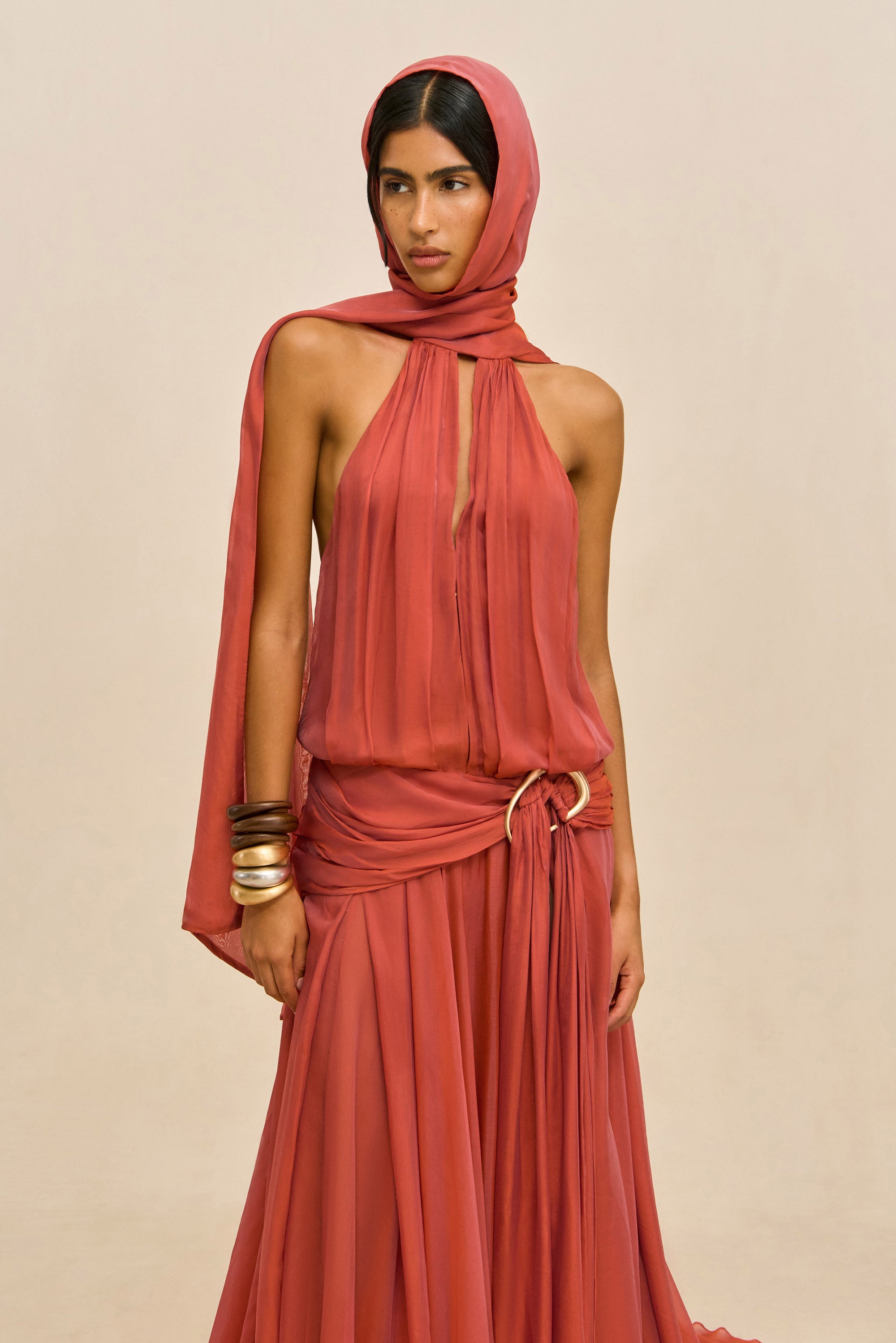 OPHALIA GOWN - PEPPER