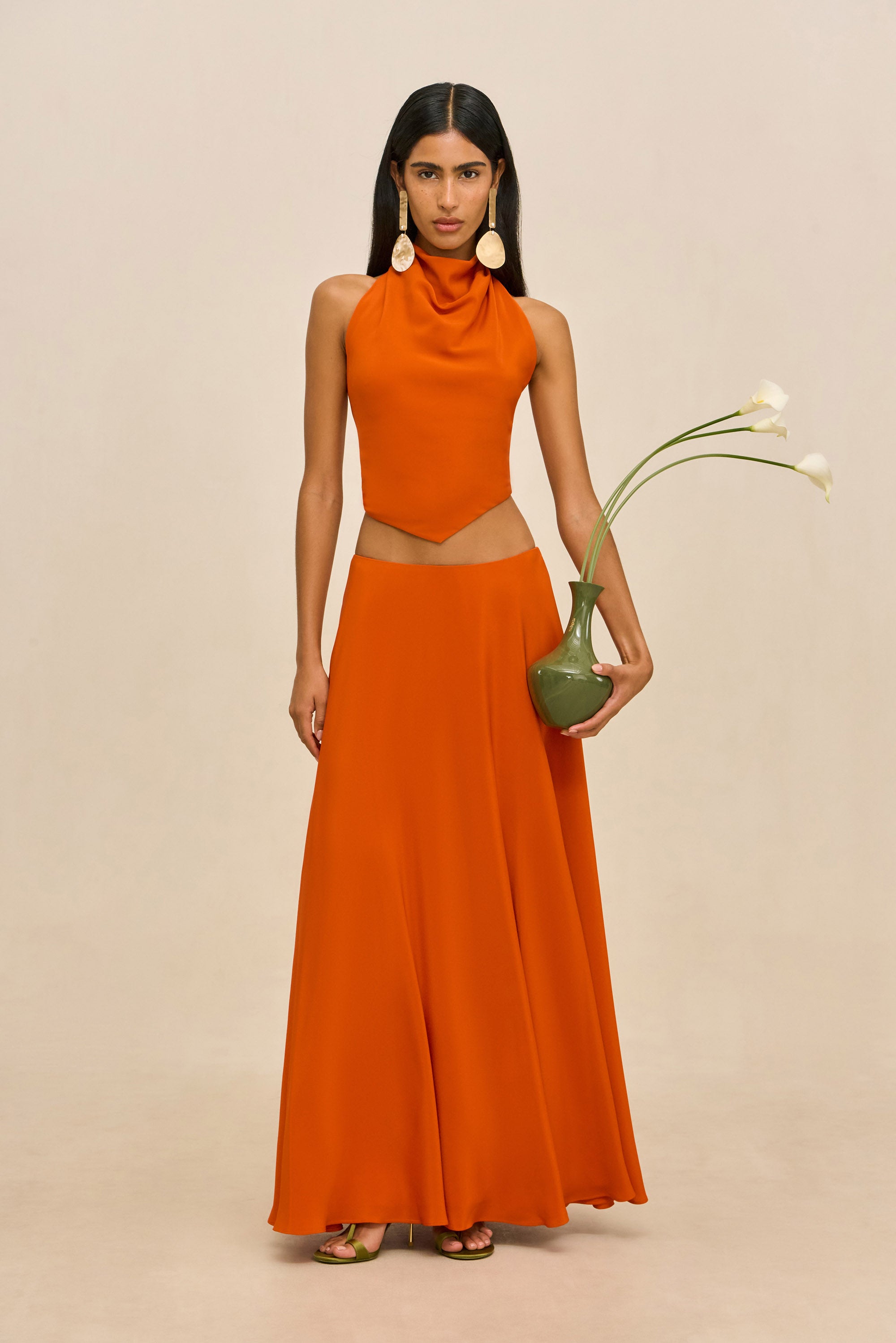 CYRENE SKIRT - PEPPER