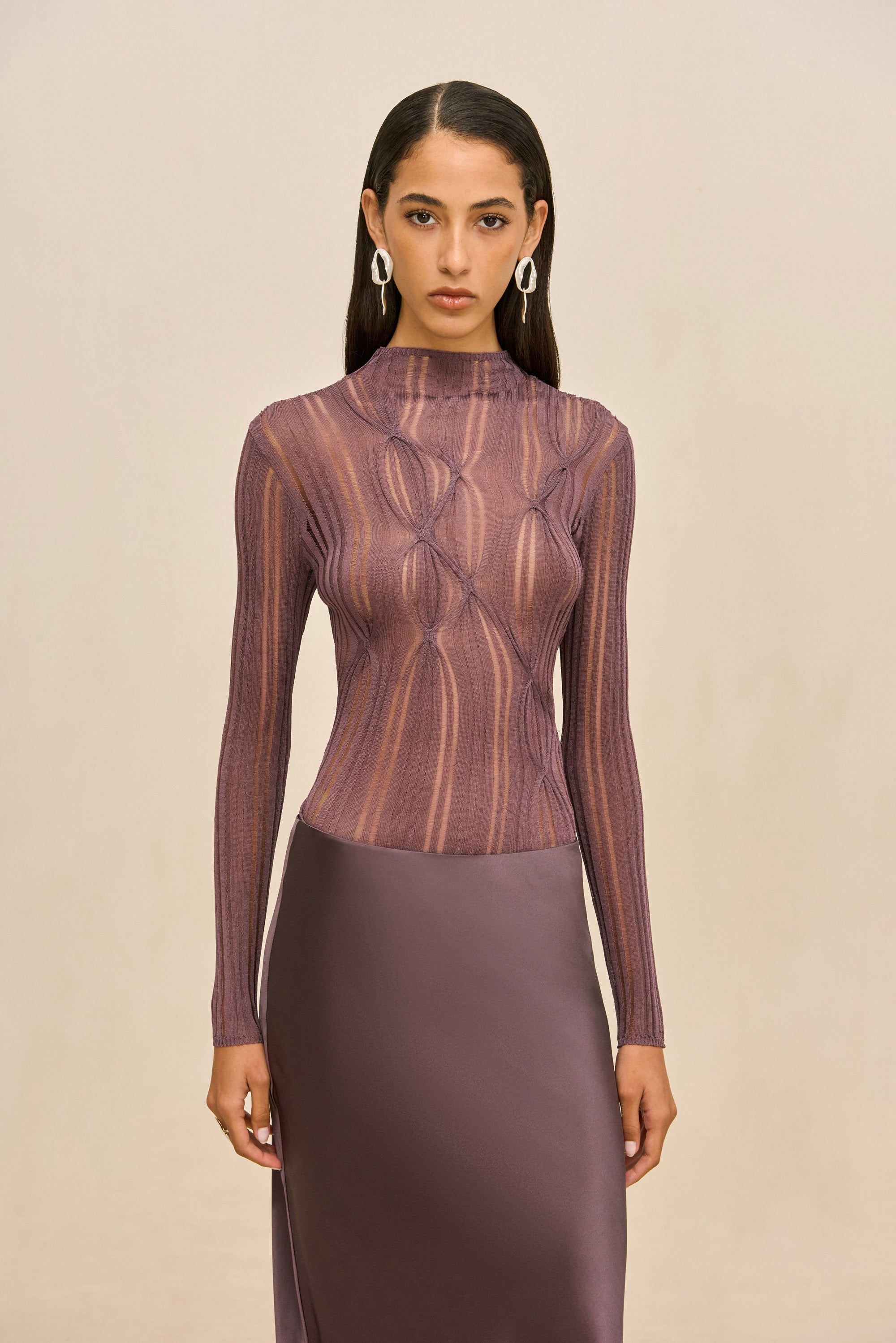 TAI KNIT TOP - WARM HAZE – CULT GAIA