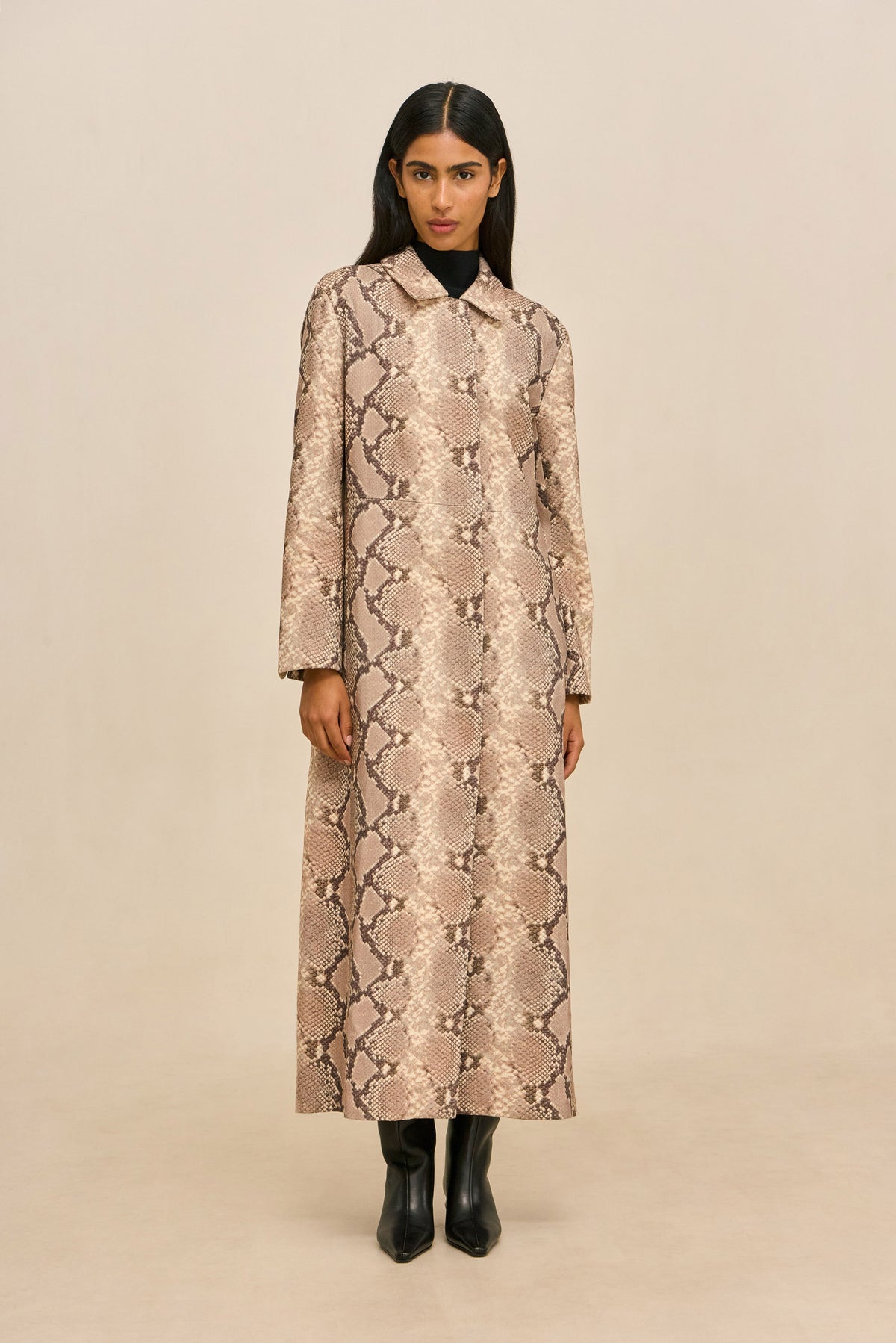 SERA COAT - FADED PYTHON