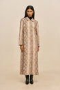 SERA COAT - FADED PYTHON