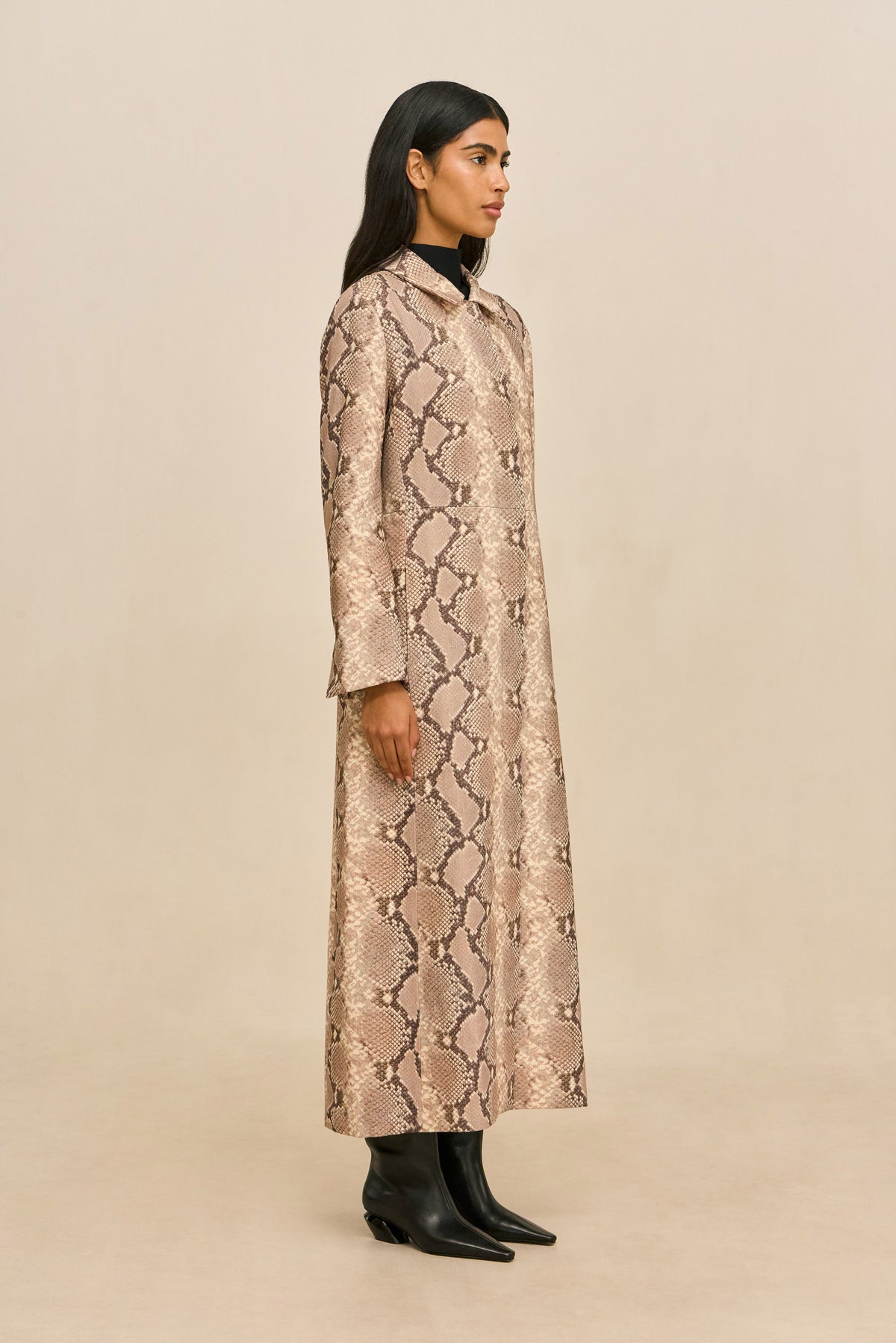 SERA COAT - FADED PYTHON
