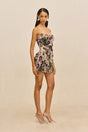 BEBE DRESS - WARM HAZE MULTI