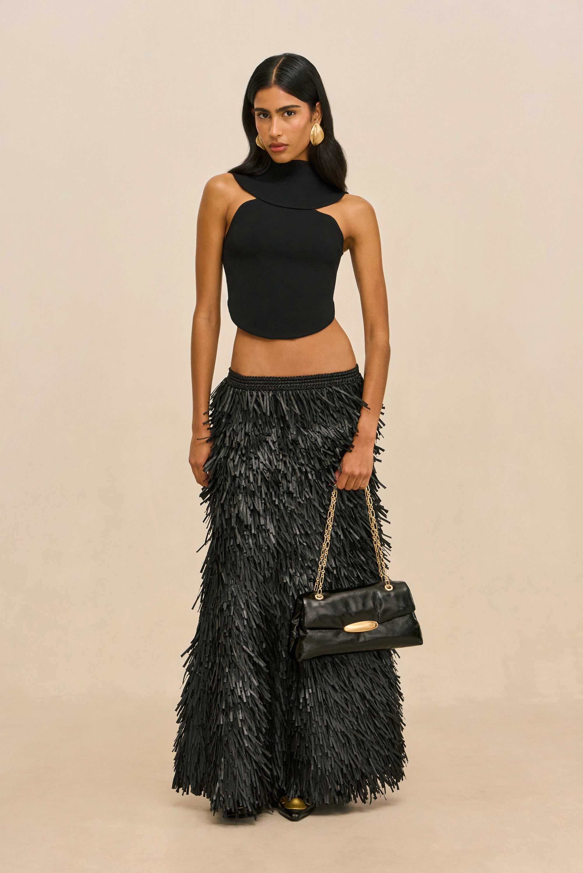 ELOWEN SKIRT - BLACK