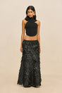 KEVI KNIT TOP - BLACK