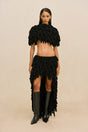 PASHA KNIT TOP - BLACK