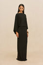 PALLANA GOWN - BLACK
