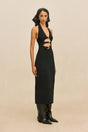 LIMMI KNIT DRESS - BLACK