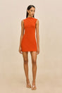 PHILIPPA KNIT DRESS - PEPPER