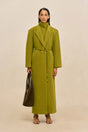 EMM COAT - CHIVE