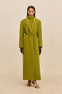 EMM COAT - CHIVE