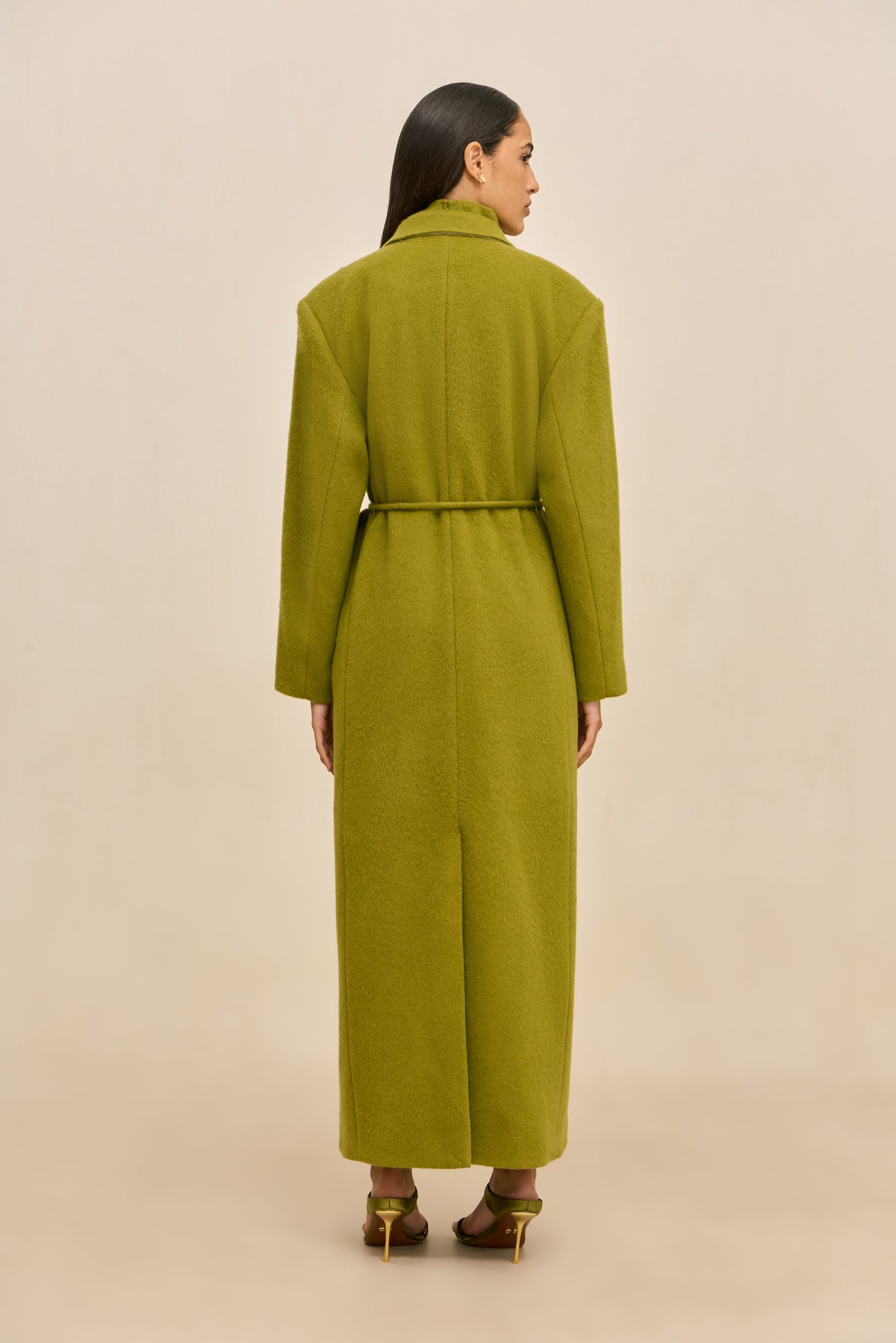 EMM COAT - CHIVE