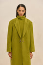 EMM COAT - CHIVE