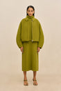 REENA JACKET - CHIVE