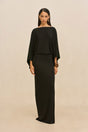 PALLANA GOWN - BLACK