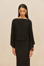 PALLANA GOWN - BLACK